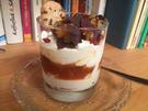 Hagebutten-Quarkcreme mit Orangenschokoblättern - Rezept - Bild Nr. 2