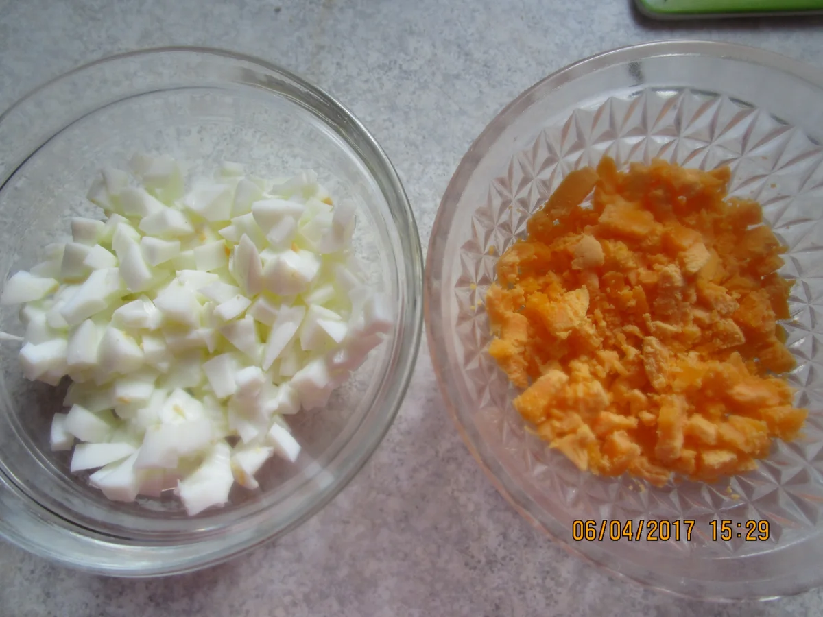 Gebratener Rotbarsch auf Kohlrabi mit Schnittlauch-Vinaigrette und frittierten Kapern - Rezept - Bild Nr. 2475