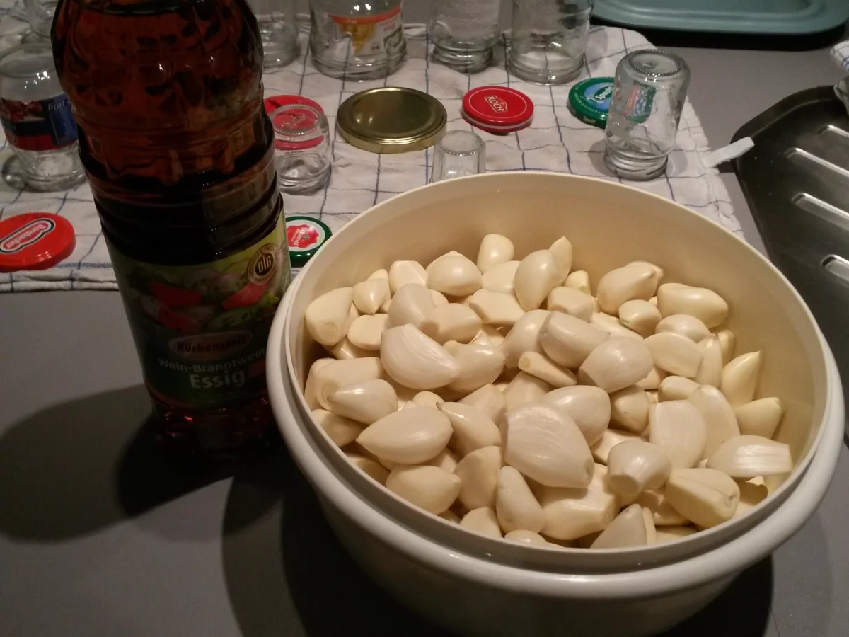 eingelegter Knoblauch - Rezept - Bild Nr. 2471
