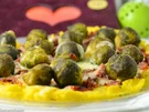 Rezept: Maispizza mit Rosehkohl und Bundschinken Bild Nr. 2 Maispizza mit Rosehkohl und Bundschinken - Rezept - Bild Nr. 2