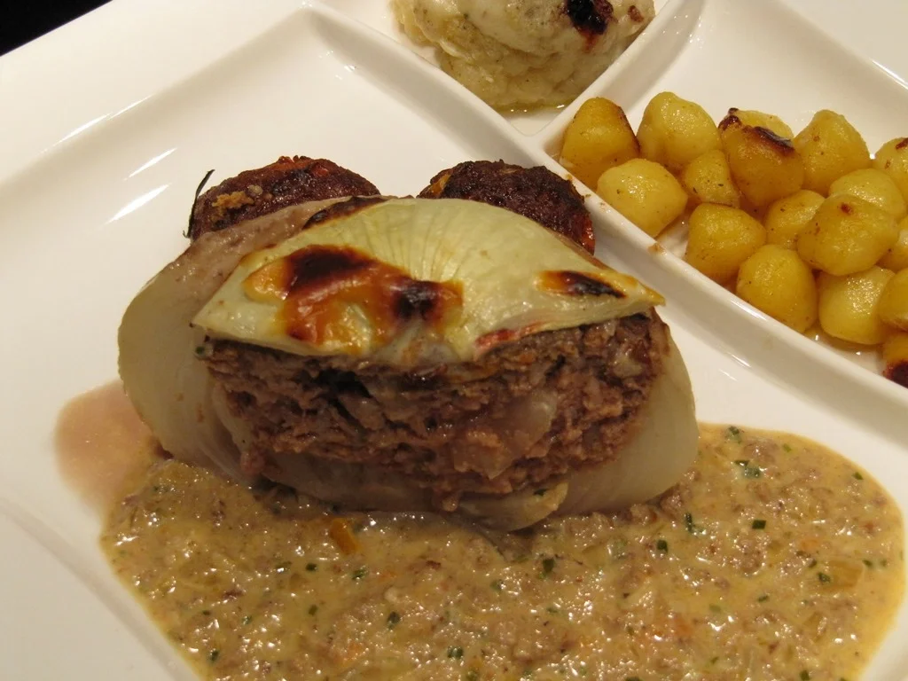 Rezept: Metzgerzwiebel gefüllt mit Rinderhack Bild Nr. 2482 Metzgerzwiebel gefüllt mit Rinderhack - Rezept - Bild Nr. 2482