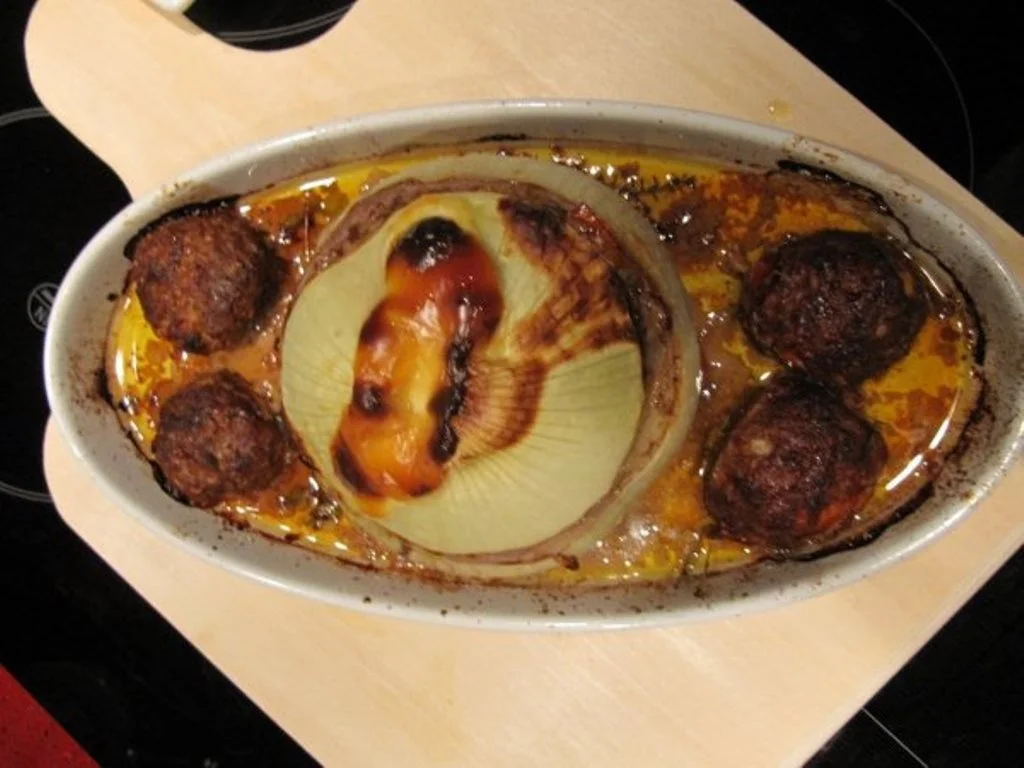 Rezept: Metzgerzwiebel gefüllt mit Rinderhack Bild Nr. 2491 Metzgerzwiebel gefüllt mit Rinderhack - Rezept - Bild Nr. 2491
