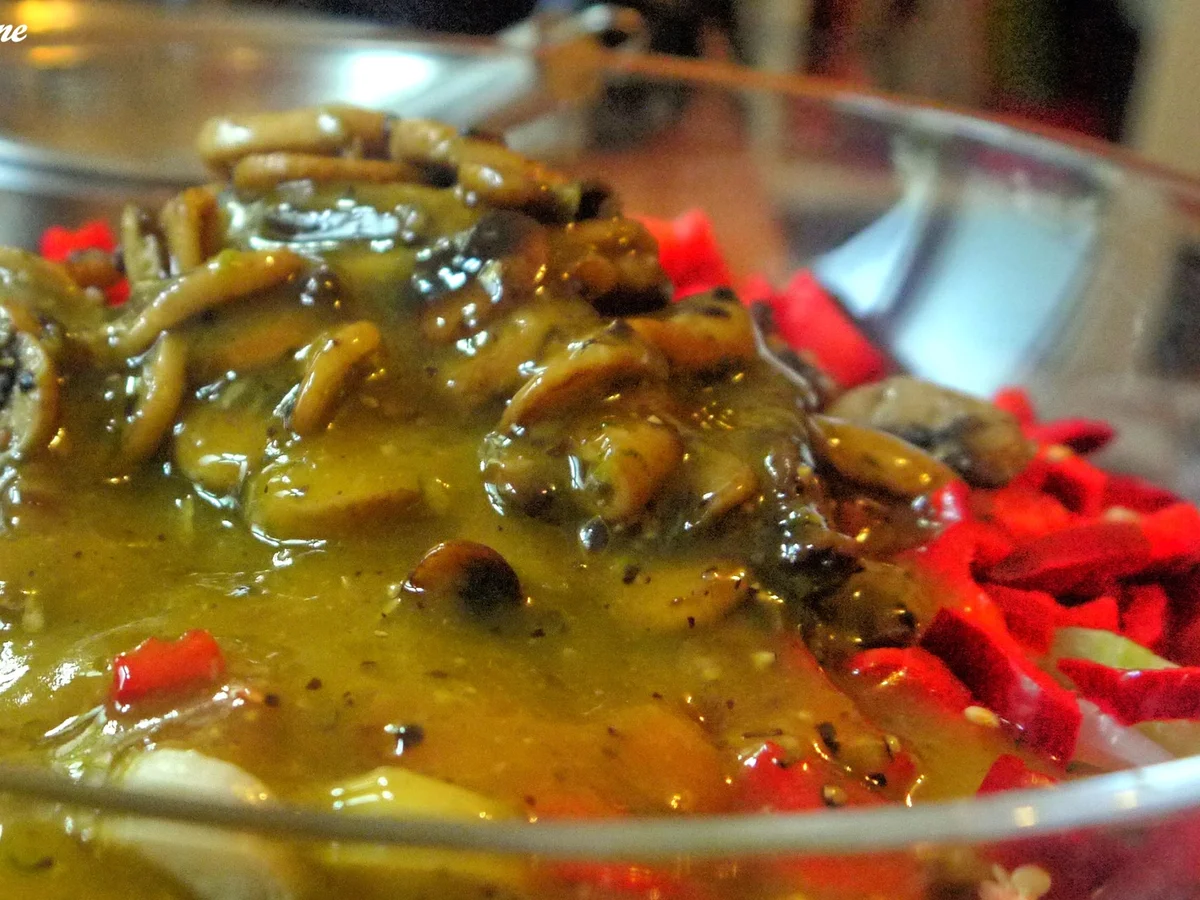 Rezept: Reissalat mit scharf marinierter Hähnchenbrust Bild Nr. 17 Reissalat mit scharf marinierter Hähnchenbrust - Rezept - Bild Nr. 17