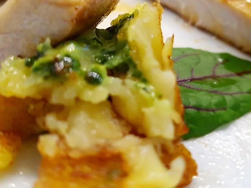 Rezept: Lummerkotelett mit Sauerampferknödeln à la Biggi Bild Nr. 2509 Lummerkotelett mit Sauerampferknödeln à la Biggi - Rezept - Bild Nr. 2509