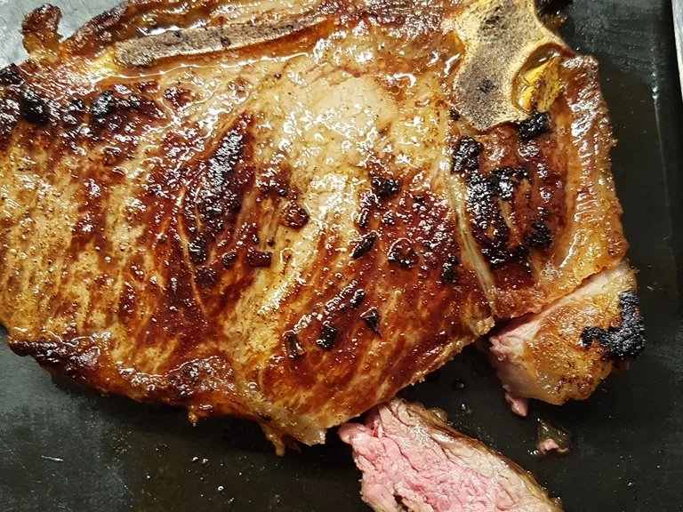 Rezept: Tbone Steak heute mit dem perfekten Pflücksalat à la Biggi Bild Nr. 2486 Tbone Steak heute mit dem perfekten Pflücksalat à la Biggi - Rezept - Bild Nr. 2486