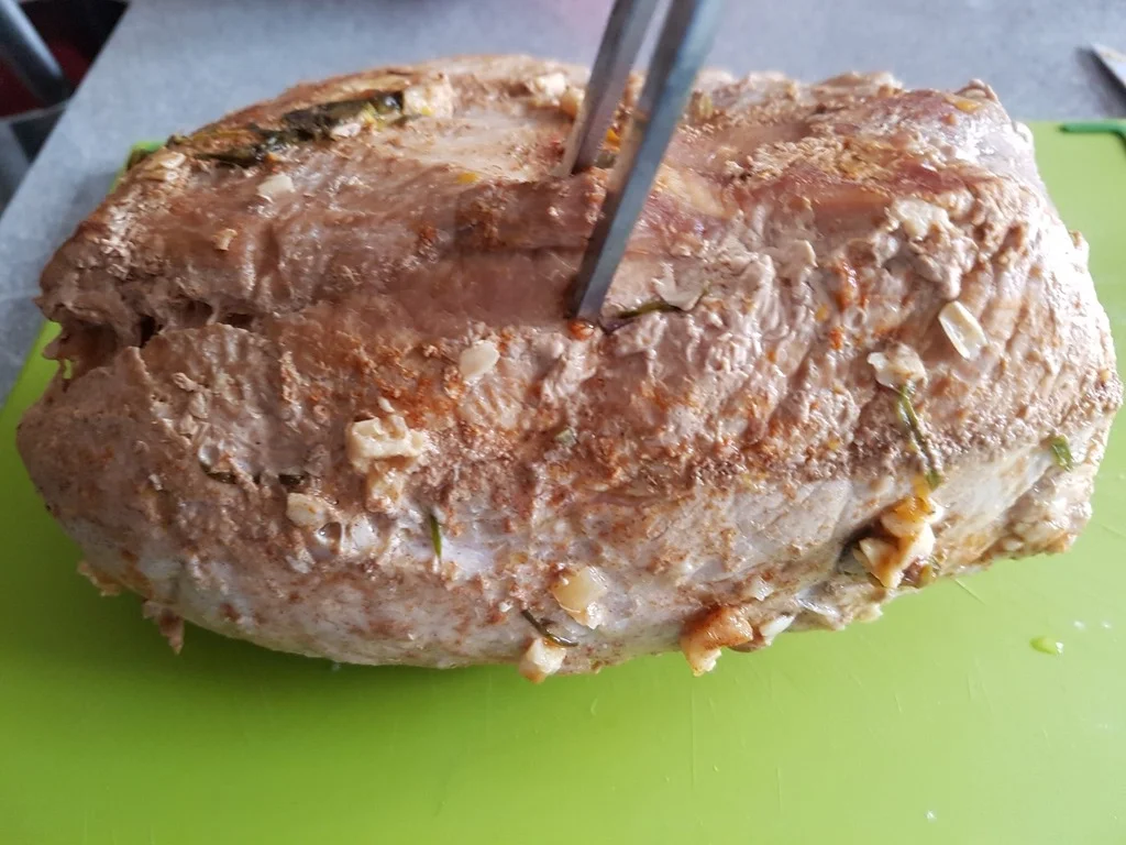 Schweinekamm im eigenen Saft geschmort à la Biggi - Rezept - Bild Nr. 2487