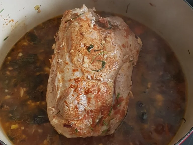 Schweinekamm im eigenen Saft geschmort à la Biggi - Rezept - Bild Nr. 2488