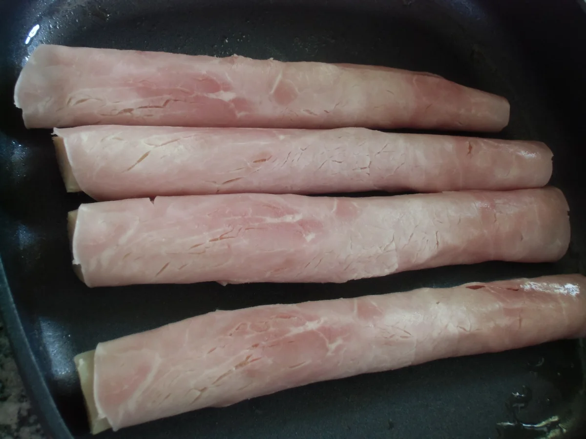 Gemüse : Spargel im Schinkenrock mit Käse überbacken - Rezept - Bild Nr. 2484