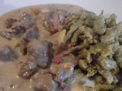 Rindfleisch-Ragout in Apfel-Meerrettich-Soße - Rezept - Bild Nr. 2506