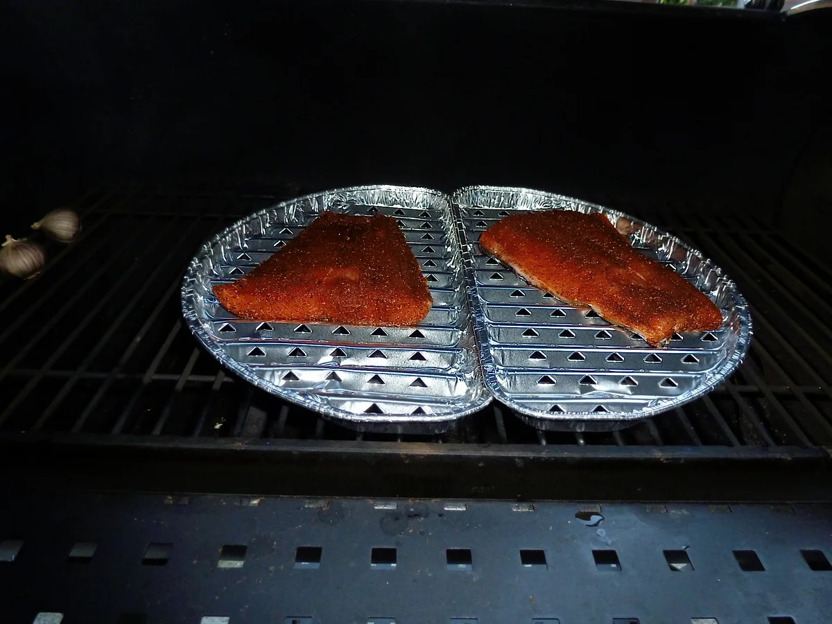 Geräuchertes Gourmet-Lachsbaguette- Flammlachs- - Rezept - Bild Nr. 2508