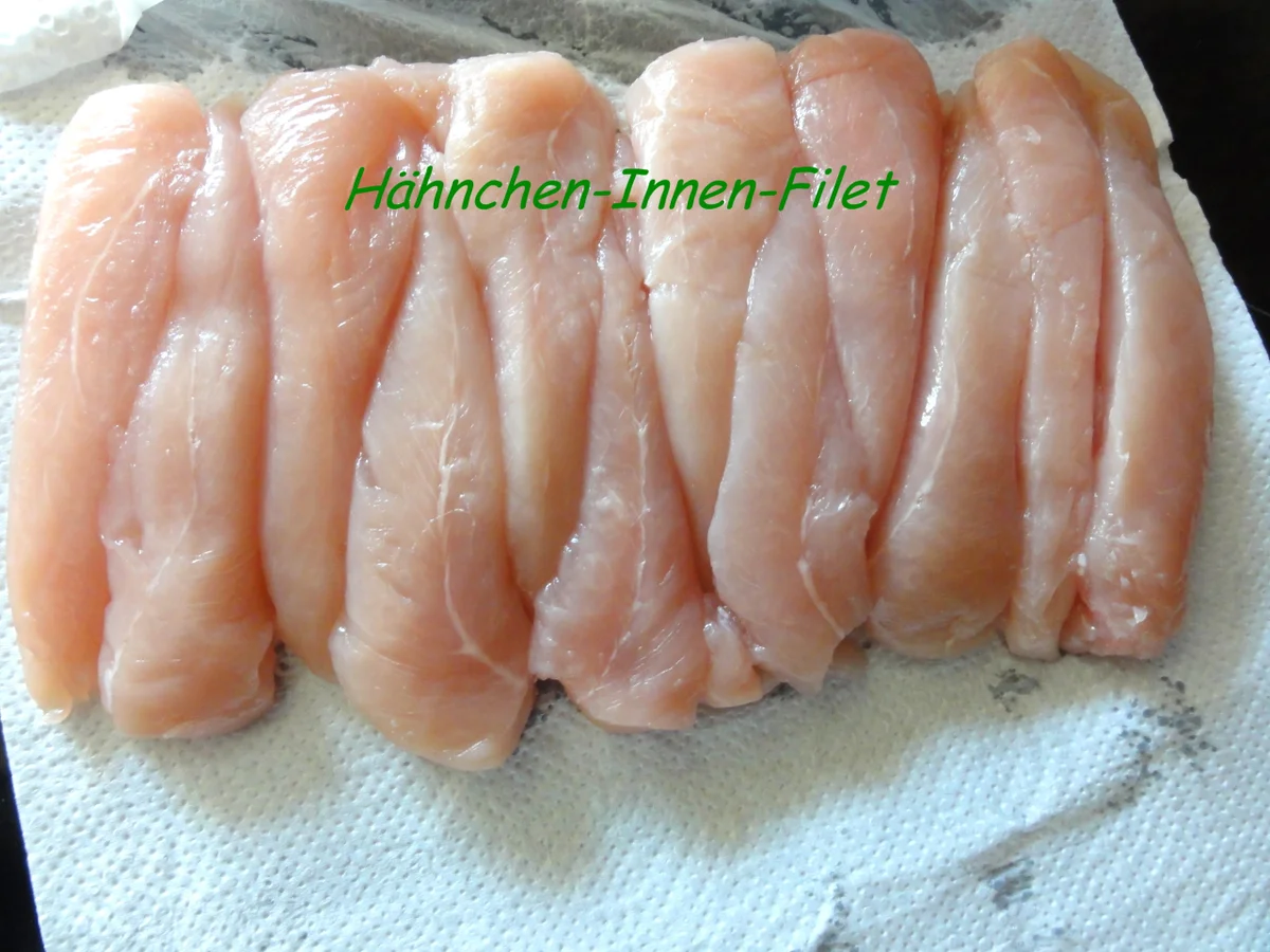 Geflügel:   HÄHNCHEN - INNEN - FILET - Rezept - Bild Nr. 3