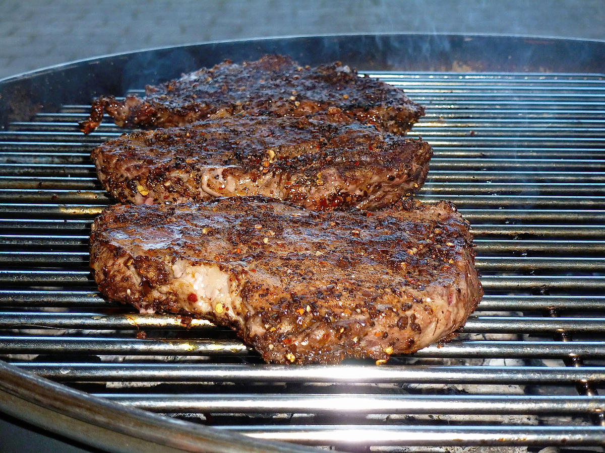 Rip-Eye-Steak mit Espressomarinade - Rezept - Bild Nr. 2505