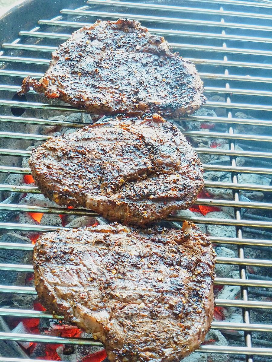 Rip-Eye-Steak mit Espressomarinade - Rezept - Bild Nr. 2505