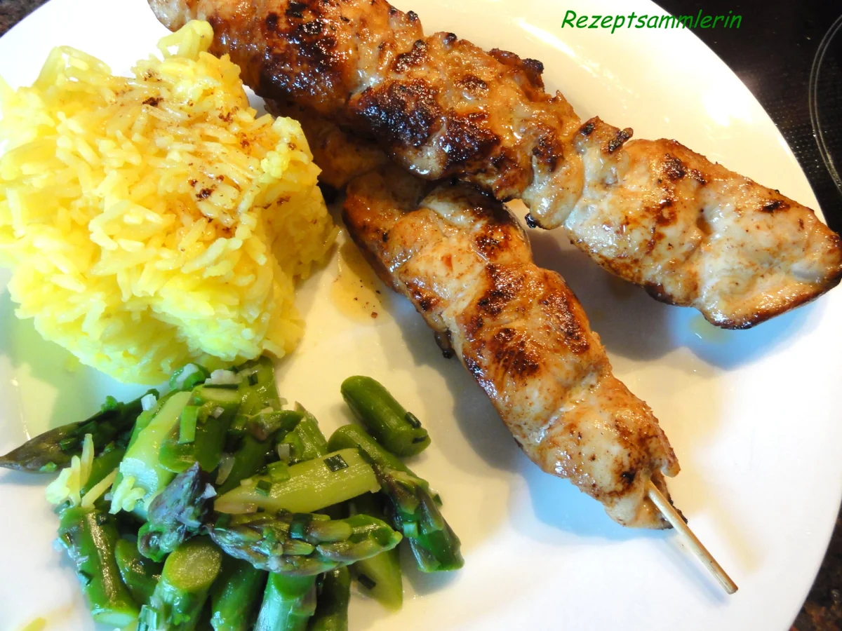 Salatbar:   SPARGEL ~ SALAT, grün - Rezept - Bild Nr. 2507