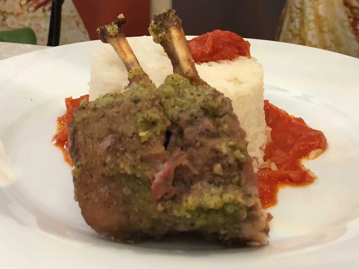 Lammkarree im Minzkruste-Mantel - Rezept - Bild Nr. 2