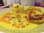 Duftender Safran-Reis mit einem Hauch Rosenwasser, Pistazien und Mandeln - Rezept - Bild Nr. 2