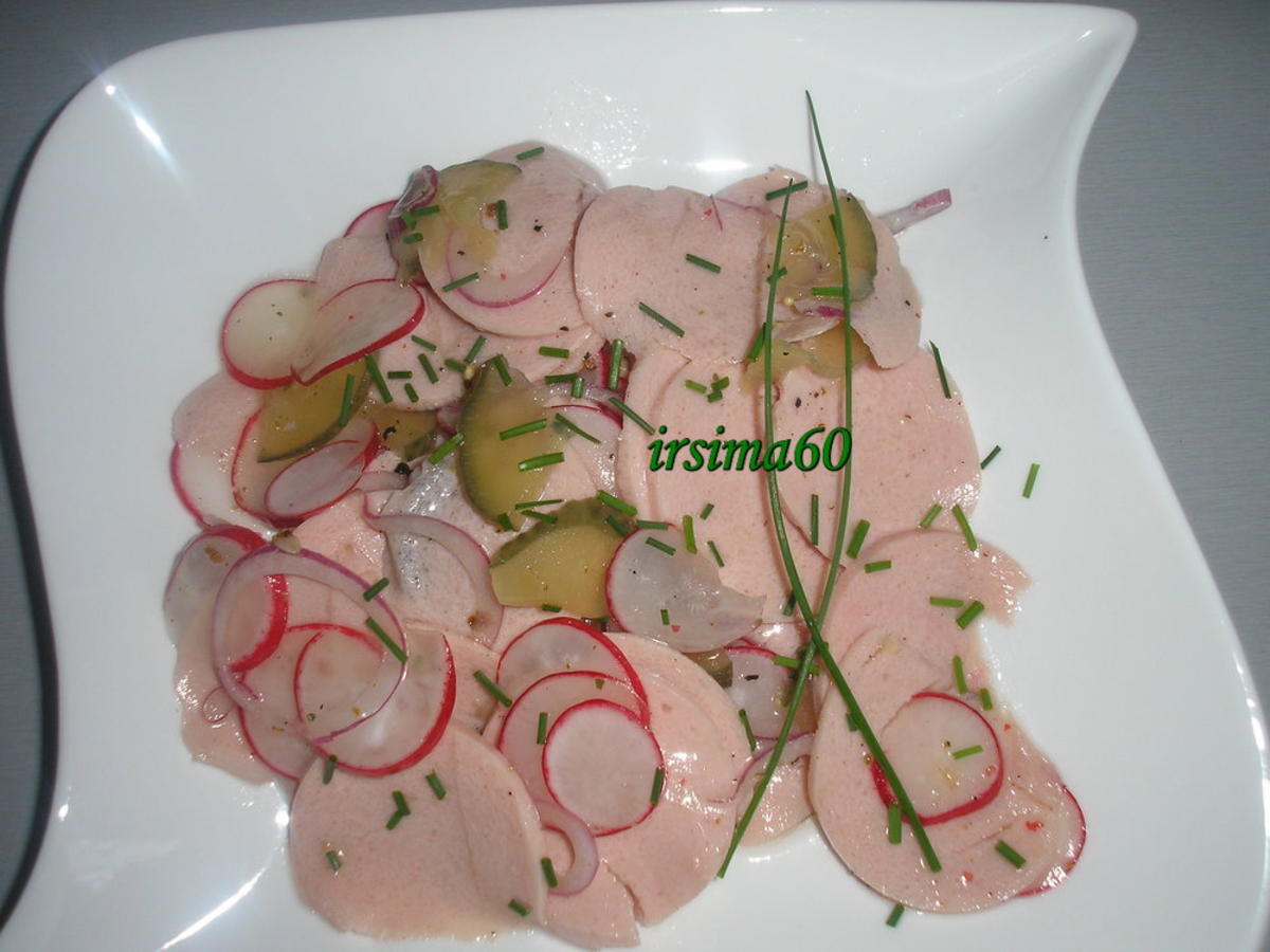 Wurstsalat mit Radieschen - Rezept - Bild Nr. 2508
