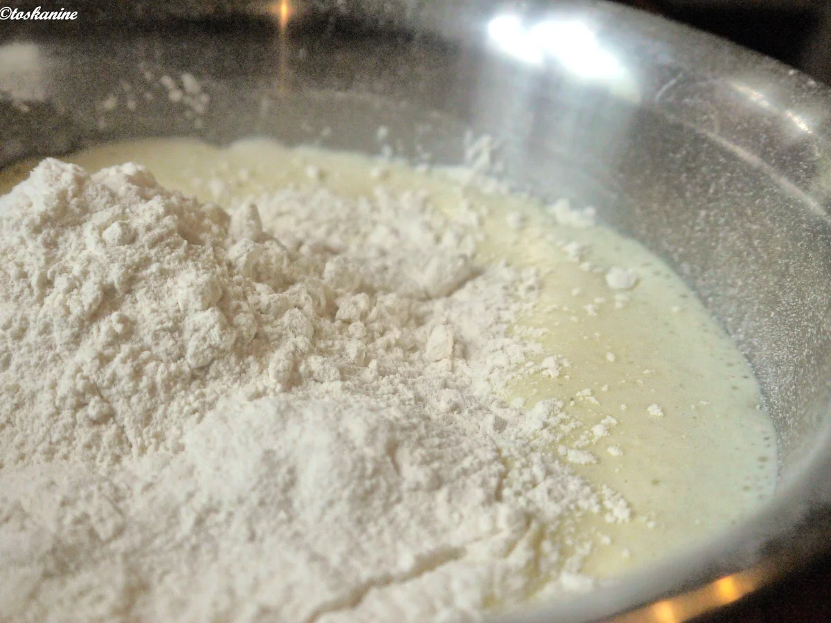 Bärlauchpfannkuchen mit Schmand-.Limetten-Dip - Rezept - Bild Nr. 2531