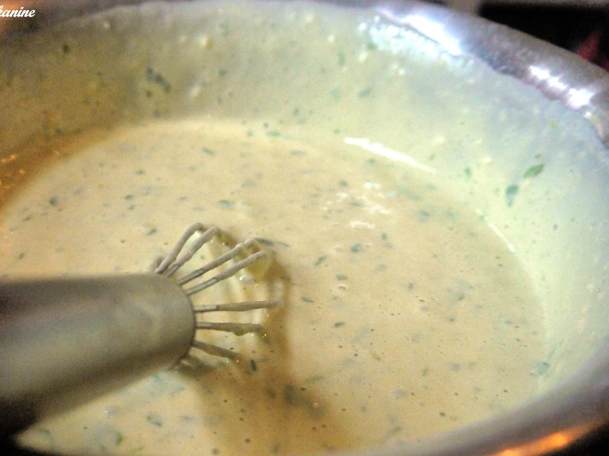 Bärlauchpfannkuchen mit Schmand-.Limetten-Dip - Rezept - Bild Nr. 2532