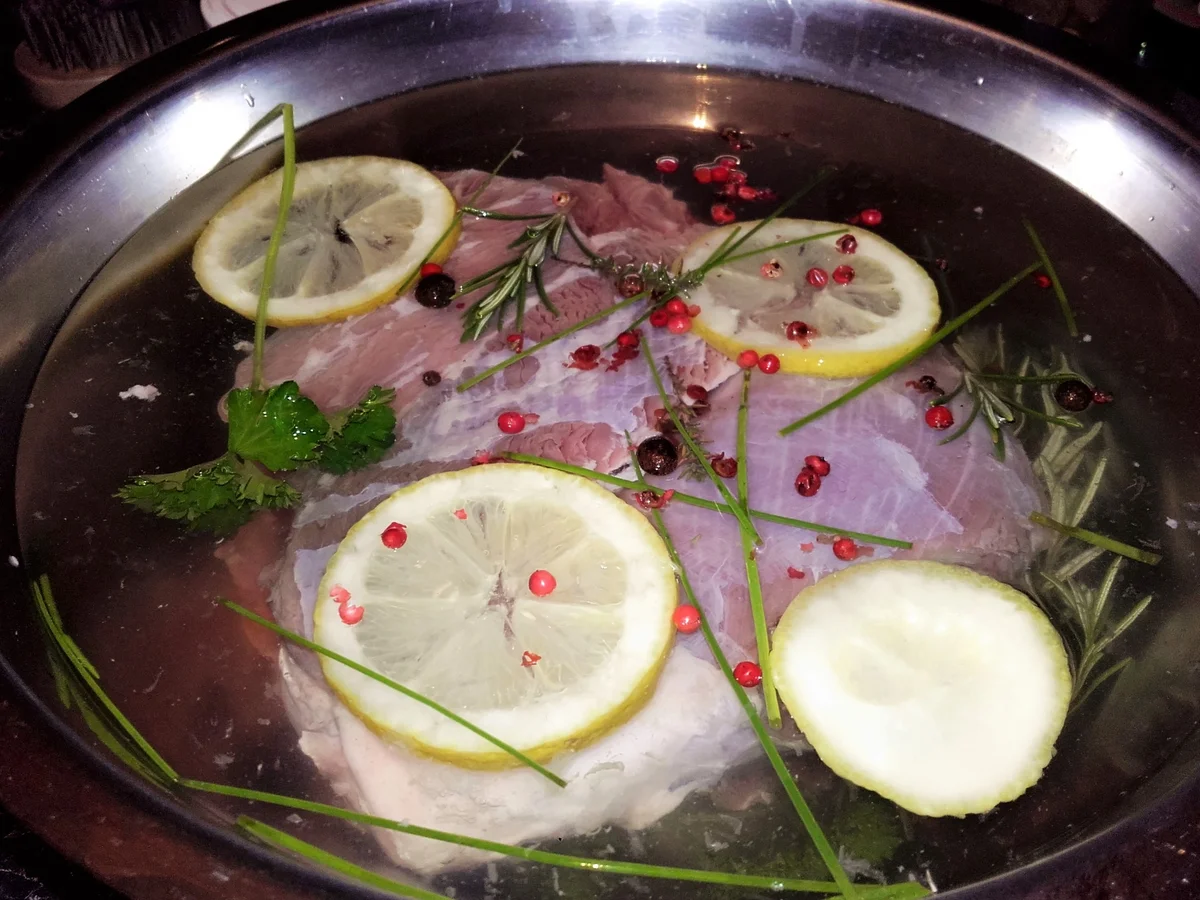 Lammkeule mit Kartöffelchen aus dem Ofen - Rezept - Bild Nr. 2532