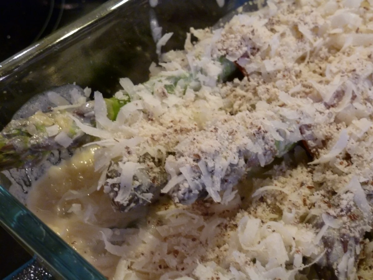 Rezept: Spargelröllchen im Schinkenmantel Bild Nr. 2538 Spargelröllchen im Schinkenmantel - Rezept - Bild Nr. 2538