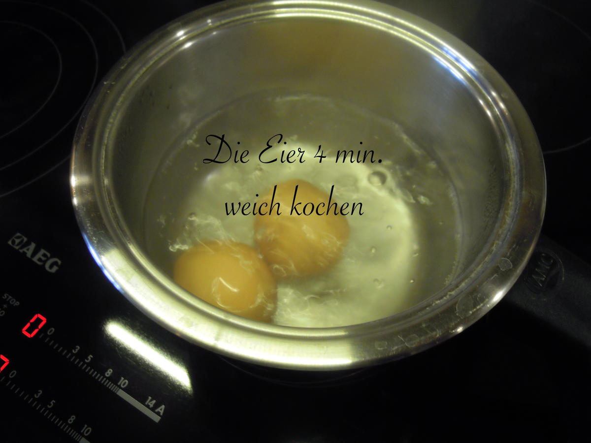 Weiches Ei im Avocado Speck Mantel - Rezept - Bild Nr. 2530
