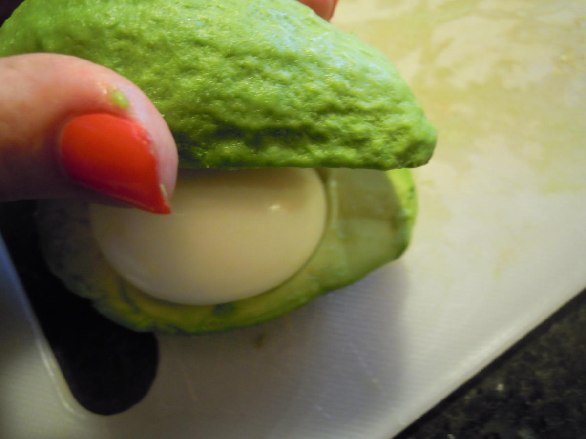 Weiches Ei im Avocado Speck Mantel - Rezept - Bild Nr. 2534