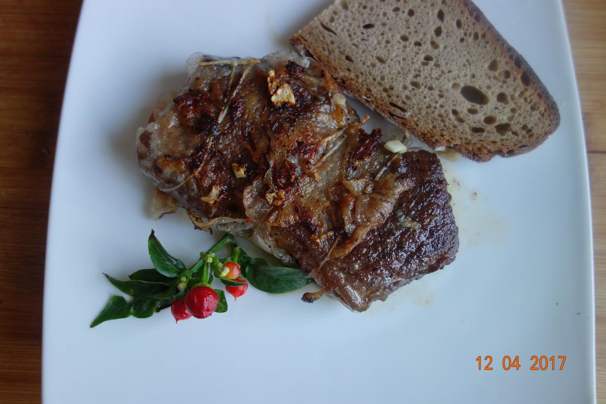 RUMPSTEAK - gestreichelt und ummäntelt ! - Rezept - Bild Nr. 2541