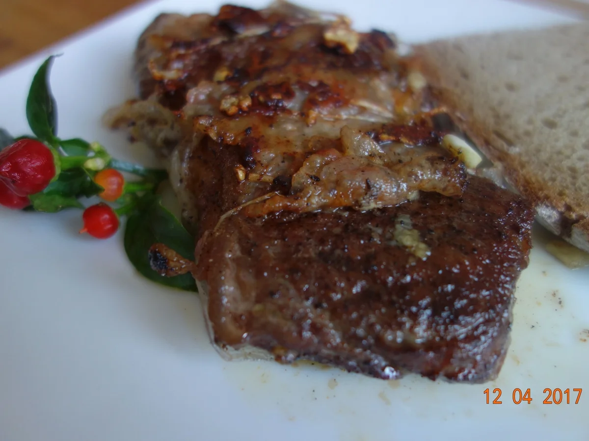 RUMPSTEAK - gestreichelt und ummäntelt ! - Rezept - Bild Nr. 2542