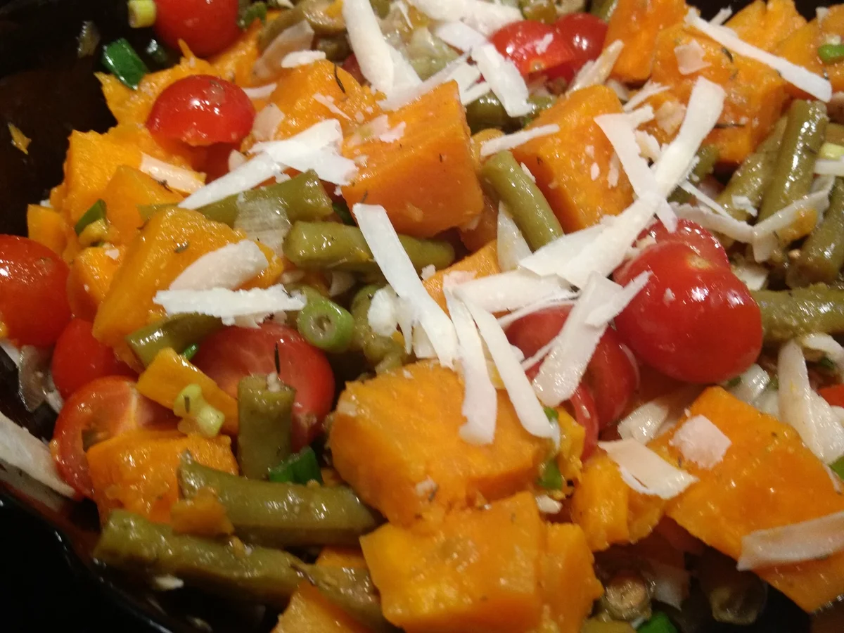 BiNe` S SÜSSKARTOFFELSALAT MIT PARMESAN - Rezept - Bild Nr. 2532