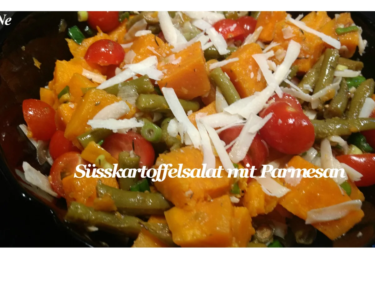 BiNe` S SÜSSKARTOFFELSALAT MIT PARMESAN - Rezept - Bild Nr. 2