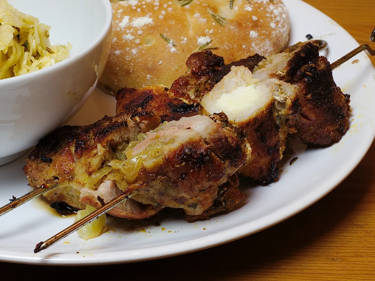 Rezept: Gyros-Spieße gefüllt -Geschmacksbombe- Bild Nr. 2594 Gyros-Spieße gefüllt -Geschmacksbombe- - Rezept - Bild Nr. 2594