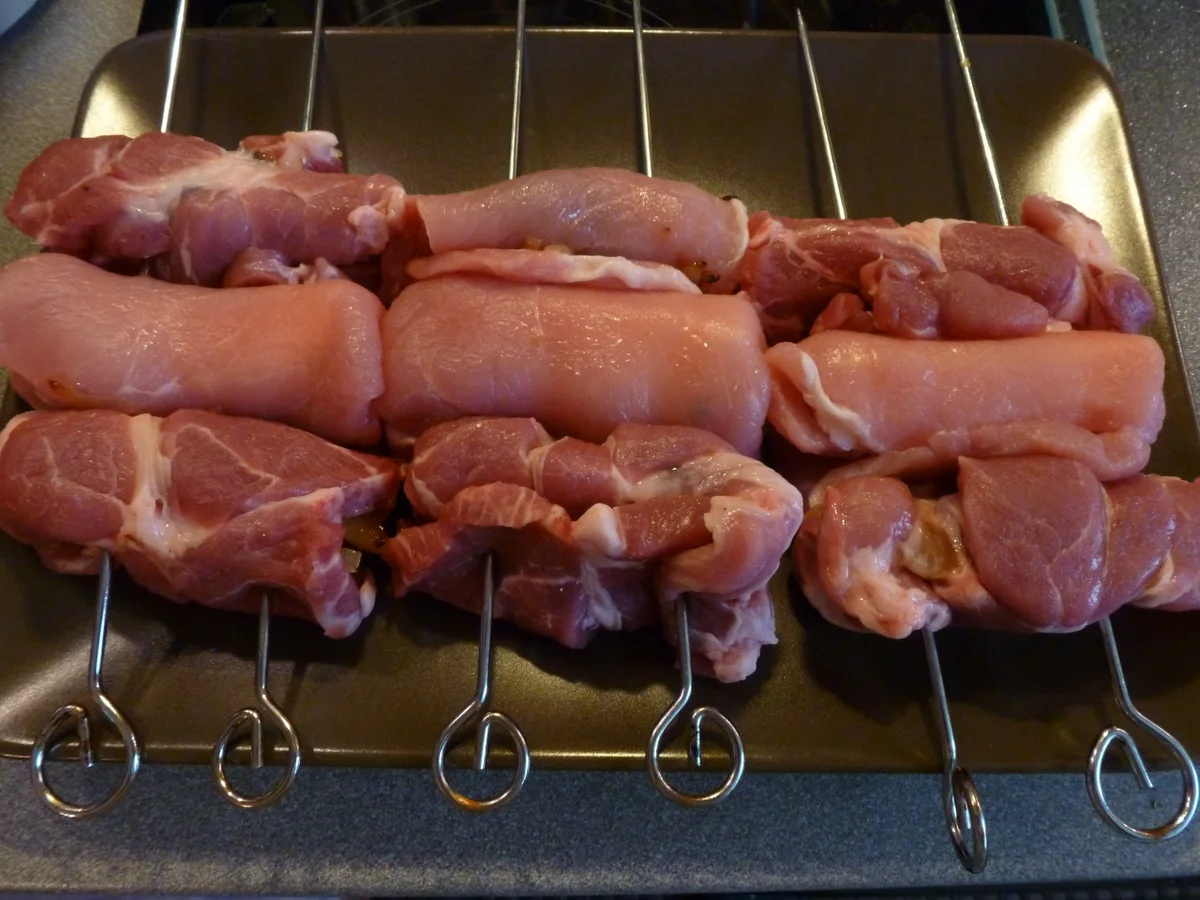 Rezept: Gyros-Spieße gefüllt -Geschmacksbombe- Bild Nr. 2594 Gyros-Spieße gefüllt -Geschmacksbombe- - Rezept - Bild Nr. 2594