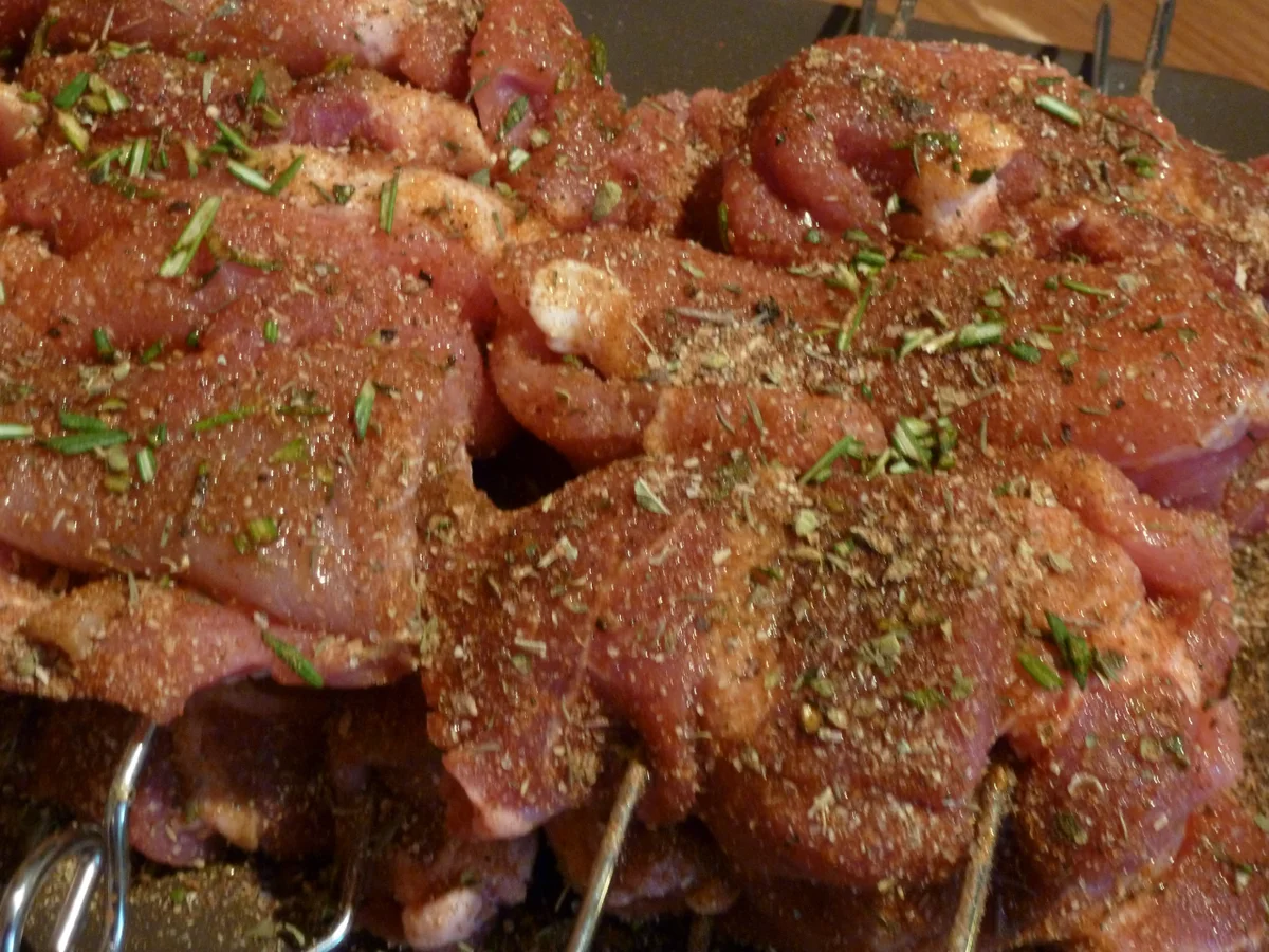 Rezept: Gyros-Spieße gefüllt -Geschmacksbombe- Bild Nr. 2596 Gyros-Spieße gefüllt -Geschmacksbombe- - Rezept - Bild Nr. 2596