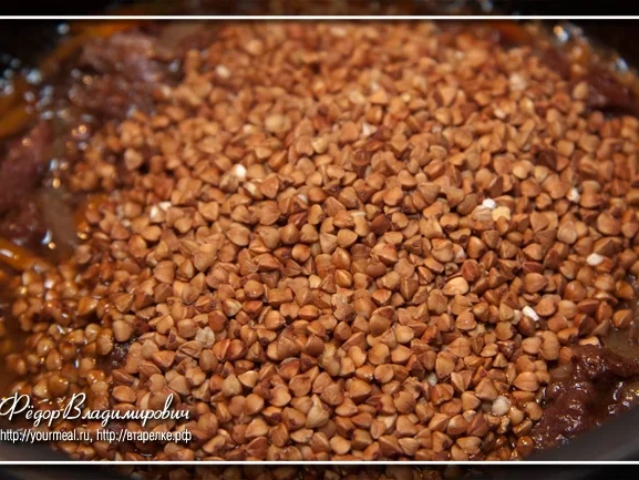 Soldaten-Buchweizen auf russische Art (Militärküche) - Rezept - Bild Nr. 2671