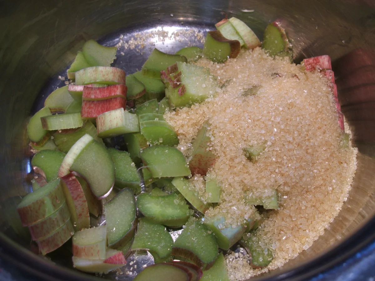 Backen: Rha(barbara)-Torte mit Karamell - Rezept - Bild Nr. 2607