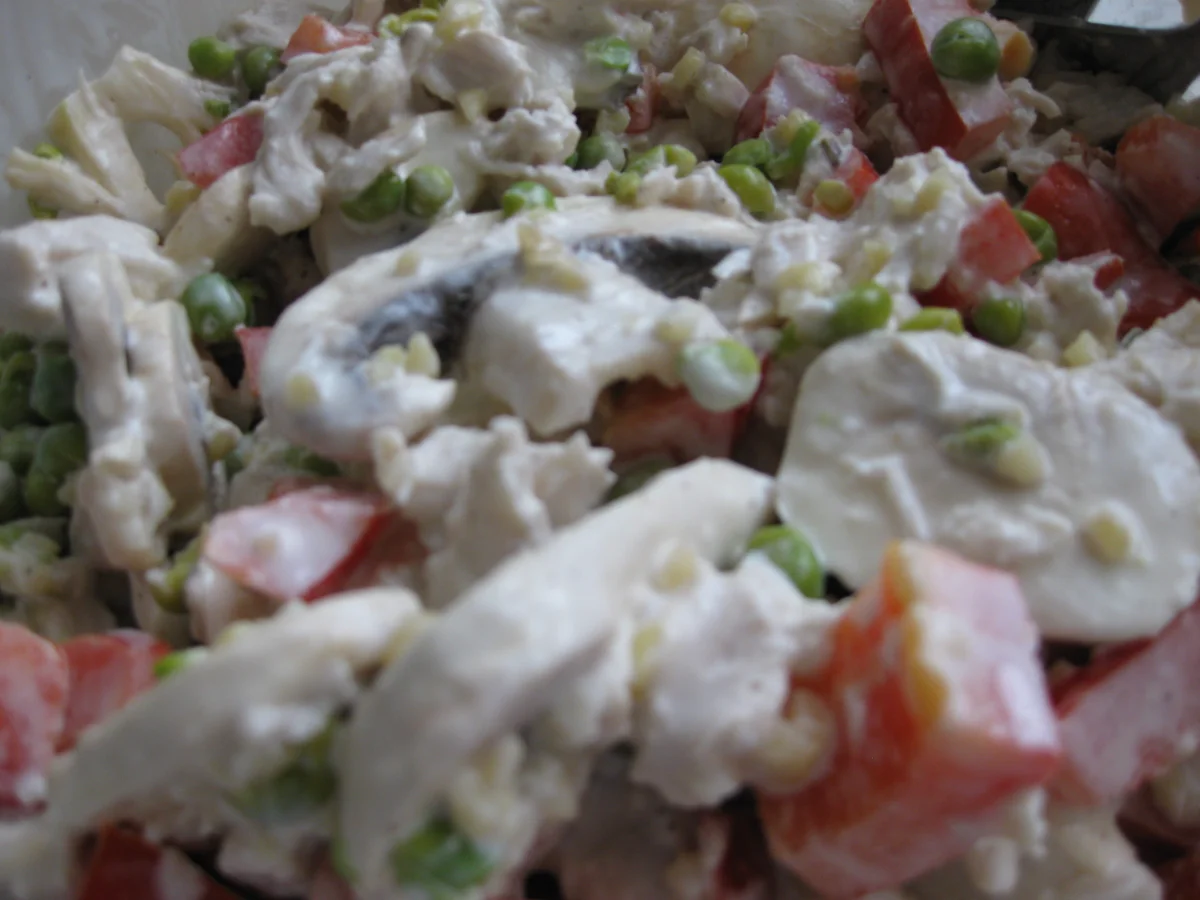 Geflügelsalat "Feine Art" - Rezept - Bild Nr. 2584