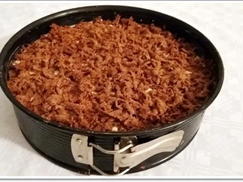 „Schocko-Käse-Kuchen von Oma Anna“ mit geriebenem Teig - Rezept - Bild Nr. 2599