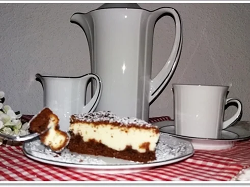 „Schocko-Käse-Kuchen von Oma Anna“ mit geriebenem Teig - Rezept - Bild Nr. 2605