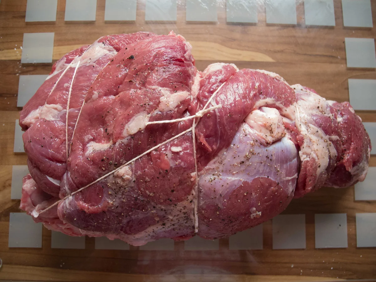 Ostern 2017: Lammkeule mit Polenta und Bohnen - Rezept - Bild Nr. 2657