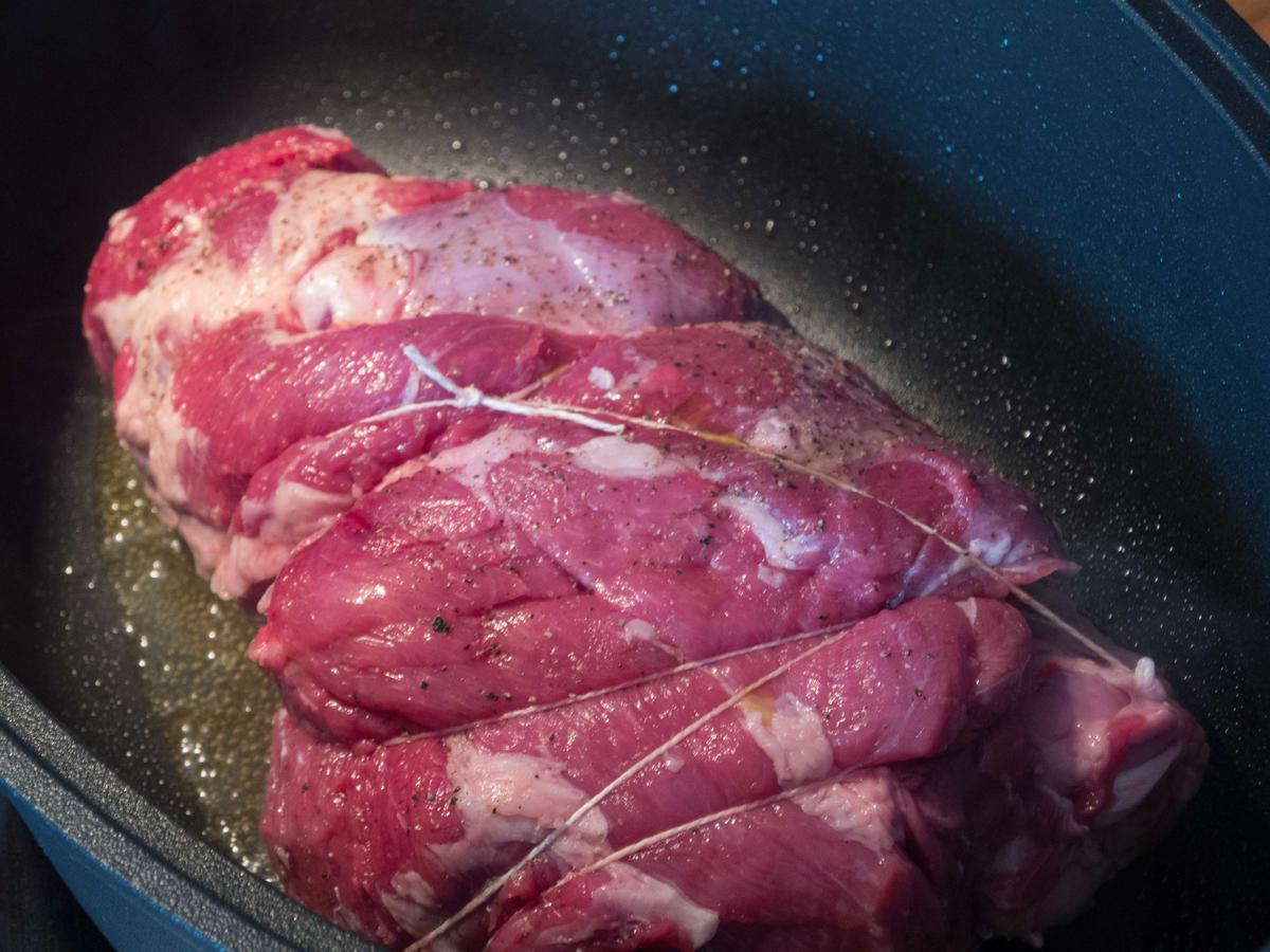 Ostern 2017: Lammkeule mit Polenta und Bohnen - Rezept - Bild Nr. 2659