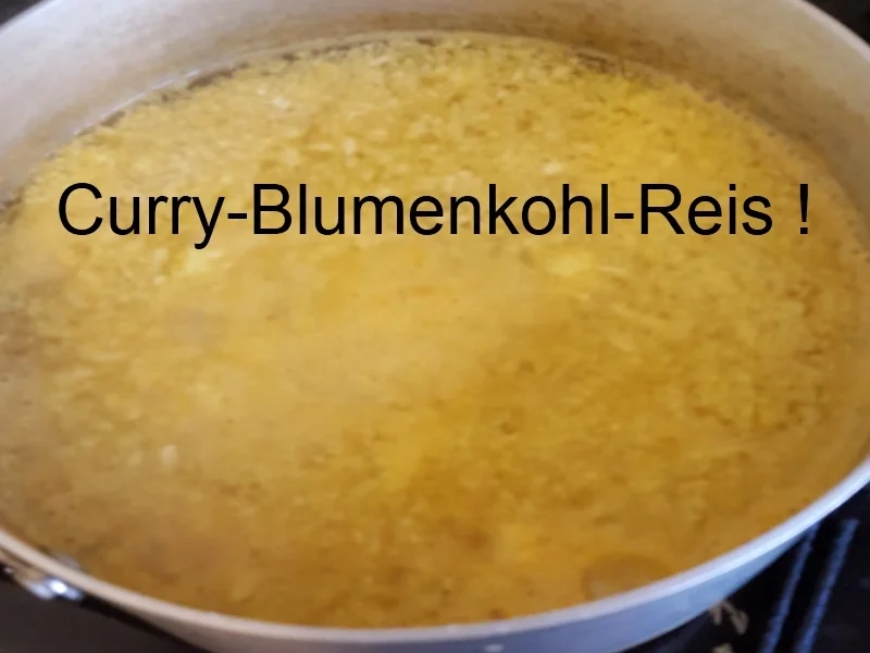 Nasi Goreng mit Curry-Blumenkohl-Reis II - Rezept - Bild Nr. 2605