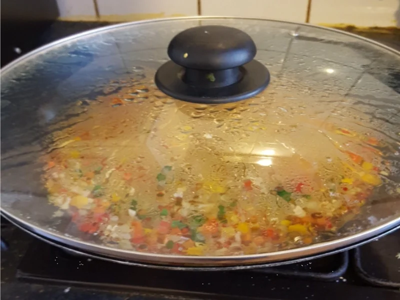 Nasi Goreng mit Curry-Blumenkohl-Reis II - Rezept - Bild Nr. 2611