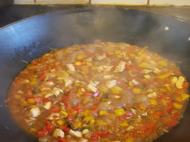 Nasi Goreng mit Curry-Blumenkohl-Reis II - Rezept - Bild Nr. 2612