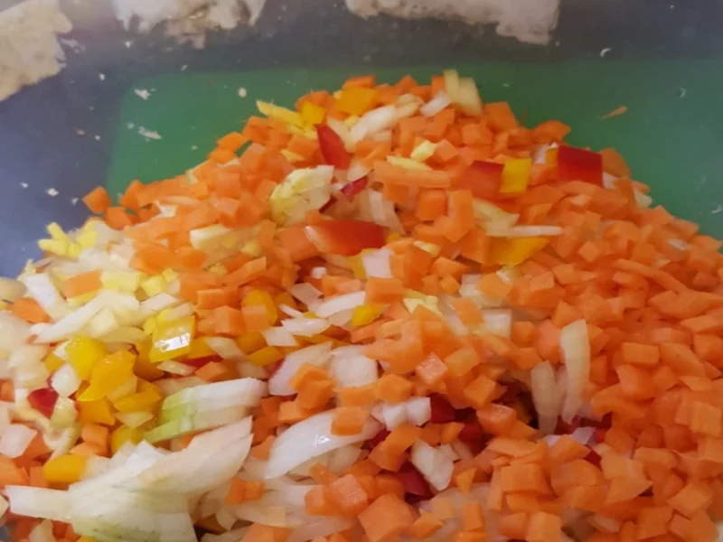 Nasi Goreng mit Curry-Blumenkohl-Reis II - Rezept - Bild Nr. 2607