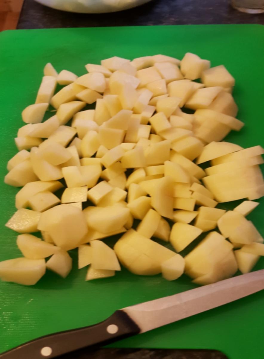 Curry-Kartoffel-Mais-Hähnchenbrustfilet-Suppe - Rezept - Bild Nr. 2638