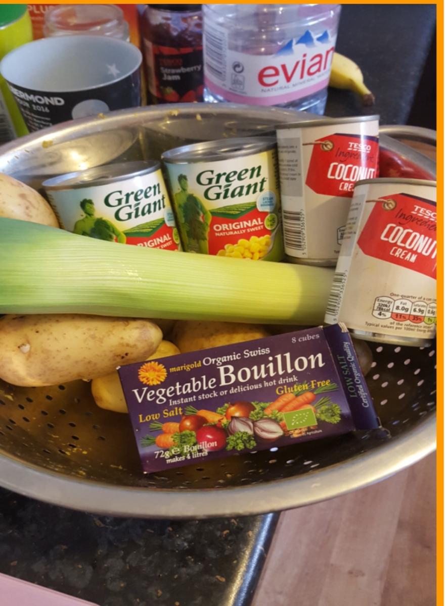 Curry-Kartoffel-Mais-Hähnchenbrustfilet-Suppe - Rezept - Bild Nr. 2641