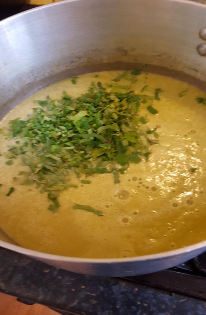 Curry-Kartoffel-Mais-Hähnchenbrustfilet-Suppe - Rezept - Bild Nr. 2647