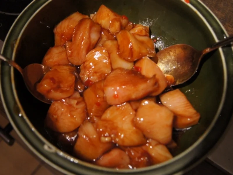 Chinesische Hähnchennuggets mit Gemüse-Reis - Rezept - Bild Nr. 2655