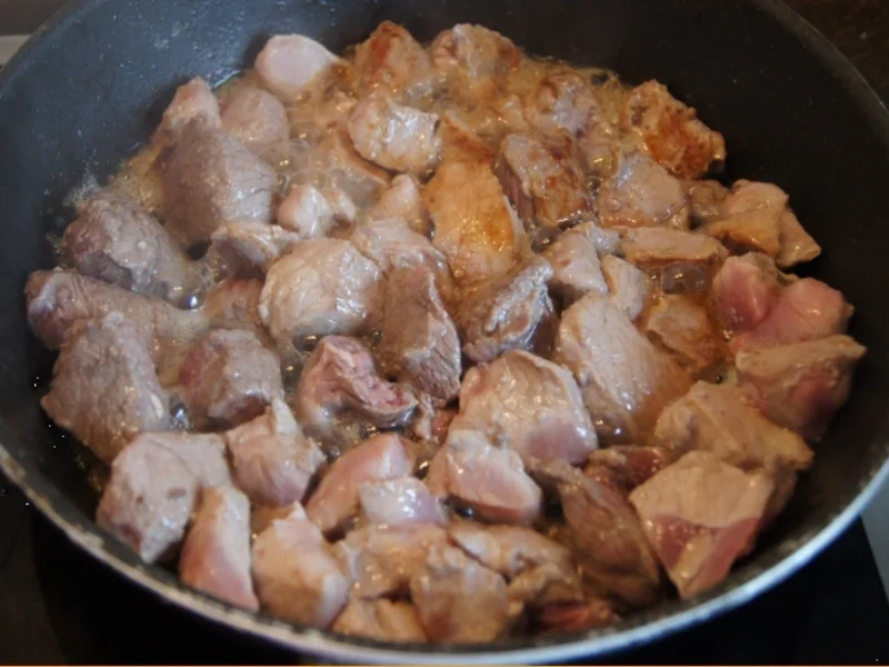 Gulasch halb und halb - Rezept - Bild Nr. 2679